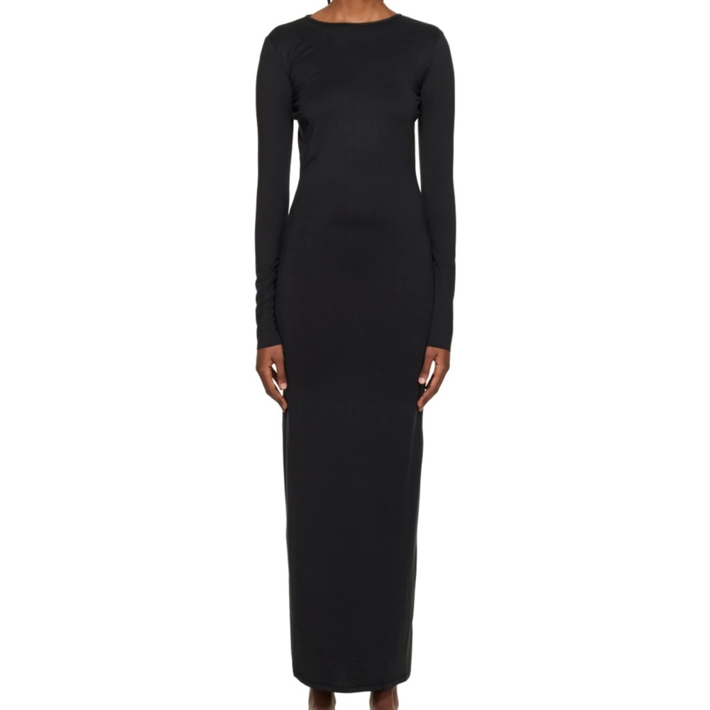 skims soft rib maxi dress